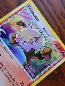 Primeape Reverse Holo Stamp - 2006 Pokemon Card EX Holon Phantoms 50/110 - NM - Image 2