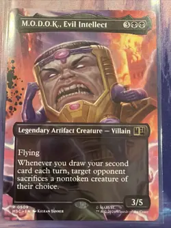 M.O.D.O.K., Evil Intellect (Borderless) Commander: Marvel Super Heroes Regular - Image 1