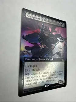 Archpriest of Shadows (Extended Art) March of the Machine Foil NM - Image 2