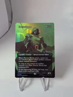 Doctor Doom (Borderless) (365) Marvel Super Heroes Mtg Magic The Gathering - Image 1