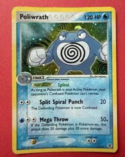 Poliwrath 11/112 Holo Rare - EX FireRed & LeafGreen - Pokemon TCG 2004 - Image 1