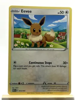 Eevee 013/015 Promo McDonald's Promos 2024 Pokemon Near Mint - Image 1