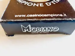 CARTE DA GIOCO CASINO CAMPIONE D'ITALIA MODIANO ORIGINAL PLAYING CARDS NEW - Image 3