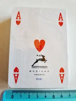 CARTE DA GIOCO CASINO CAMPIONE D'ITALIA MODIANO ORIGINAL PLAYING CARDS NEW - Image 4