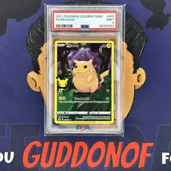 PSA 9 MINT 2021 Pokemon Celebrations PIKACHU #005 Full Art - Image 1