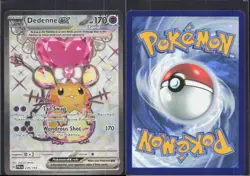 DEDENNE EX 239/193 ULTRA RARE PALDEA EVOLVED POKEMON HOLO NM/M - Image 1