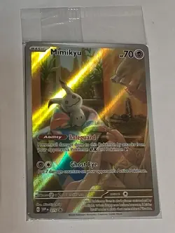 Pokemon Tcg Mimikyu 075 Black Star Promo Scarlet Violet Paldean Fates ETB Sealed - Image 3