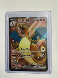 Pokemon TCG Charizard 4/102 Base Set Holo Rare 120 HP English Arita - Image 1