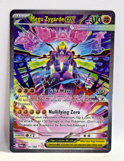 Mega Zygarde ex 120/088 Perfect Order Special Illustration Rare TCG Pokemon - Image 1