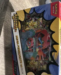 Pokemon TCG Mega Evolution Ascended Heroes EX Box Feraligatr Meganium - Image 2