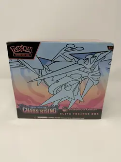 Pokemon TCG Pokemon Center Chaos Rising Elite Trainer Box ETB With Damage - Image 1
