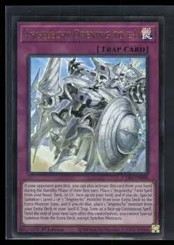 Yugioh CORI-EN096 Angelechy Opening to E4 Ultra Rare 1st Edition - Image 1
