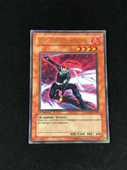 YUGIOH ROSE, WARRIOR OF REVENGE CSOC-EN000 1ST ULTRA PLAY/EDGEWARE - Image 1