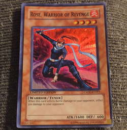 Yu-Gi-Oh! TCG Rose, Warrior of Revenge CSOC-ENSP1 Super Rare Holo Tuner EN LE - Image 1