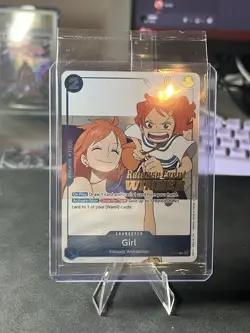Girl (OP14 Release Event Winner) - One Piece Promo Nami (P-096) English Sealed - Image 4