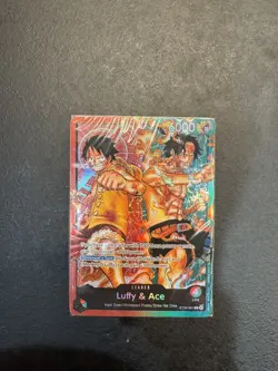 Luffy & Ace ST30-001 Leader Starter Deck EX Luffy & Ace One Piece English NM - Image 1