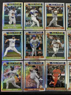 2026 Topps Series 2 Silver Pack Mojo Lot All Star 20 Card Refractor Elly Soto - Image 2