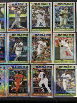2026 Topps Series 2 Silver Pack Mojo Lot All Star 20 Card Refractor Elly Soto - Image 3