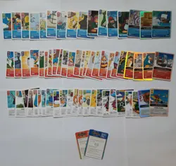 Disney Club Penguin Card-Jitsu Trading Card Lot 63 Cards with Tin, English - Image 2