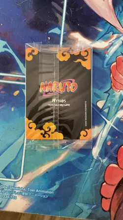 Naruto Mythos TCG - Itachi Uchiha Amaterasu 128/130 V - SEALED - Winner Promo - Image 2