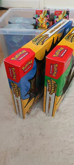 Pokemon TCG Mega Evolution Ascended Heroes Feraligatr & Meganium EX Box Booster - Image 3