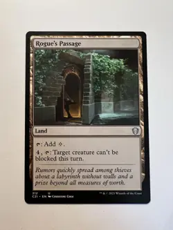 Rogue's Passage - MTG Commander 2021 - NM - Image 1