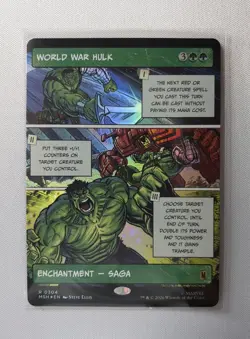 World War Hulk 0304 MtG Marvel Superheroes MSH Rare Foil Borderless - Image 1