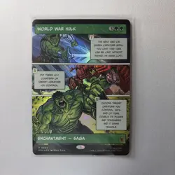 World War Hulk 0304 MtG Marvel Superheroes MSH Rare Foil Borderless - Image 2