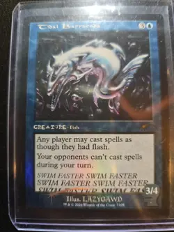 Tidal Barracuda ✨Foil✨ Braindead X Secret Lair MTG - Image 3