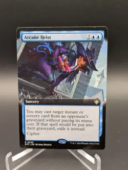 Arcane Heist (Extended Art) Commander: Outlaws of Thunder Junction Regular - Image 1