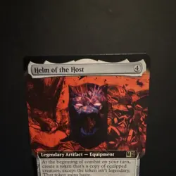 Magic: The Gathering Helm of the Host 0437 Marvel Super Heroes Rare Equipment - Image 3