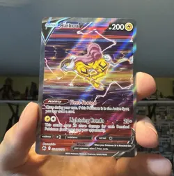 Pokemon TCG Raikou V GG41/GG70 Crown Zenith Galarian Gallery Holo UR 200HP - Image 1
