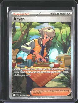 Arven 249/198 Special Illustration Rare Scarlet & Violet Pokemon NM/M - Image 1