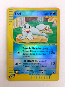 2003 Pokemon Skyridge Seel Reverse Holo #95/144 [LP-NM+] - Image 1