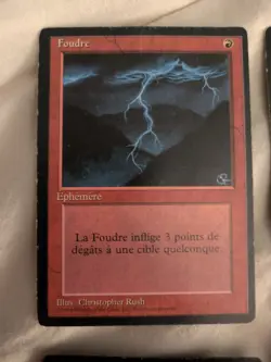 4x MTG FBB Lightning Bolt - Image 2