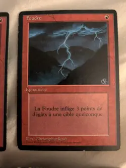 4x MTG FBB Lightning Bolt - Image 3