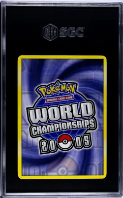 🔥2005 Pokemon Promo World Championship Bright Aura Jirachi #9/107 (SGC8.5) - Image 2