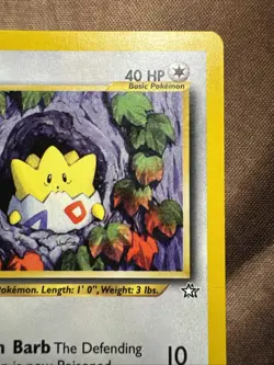Nintendo Togepi 51/111 Neo Genesis Regular 1st Edition Common 40 DMG ENG 2000 - Image 3