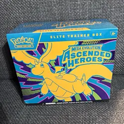 Pokemon TCG Mega Evolution: Ascended Heroes Elite Trainer Box (ETB) English - Image 1