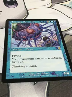 C6051 MAGIC THE GATHERING MTG ODYSSEY THOUGHT DEVOURER #105 LP RARE - Image 2