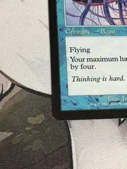 C6051 MAGIC THE GATHERING MTG ODYSSEY THOUGHT DEVOURER #105 LP RARE - Image 4