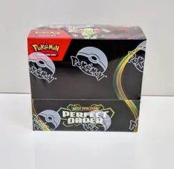 Pokemon TCG Mega Evolutions Perfect Order Booster Box Factory Sealed 36 Packs UK - Image 1