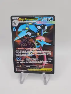 Pokemon TCG Mega Greninja ex Ultra Rare 100/086 Full Art, NM+ EN, Pack Fresh Rip - Image 3
