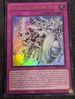Yugioh! Angelechy Opening to E4 CORI-EN096 CHAOS ORIGINS In Hand - Image 1