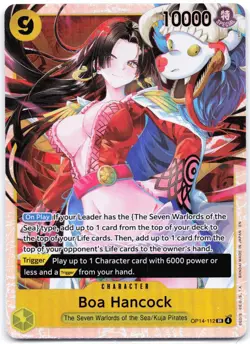 Boa Hancock OP14-112 Foil The Azure Sea's Seven - Image 1