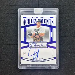 2024 Panini Flawless - John Cena FLAWLESS ACHIEVEMENTS AUTO /20 #FA-JCN - Image 1