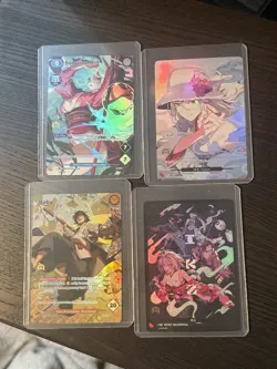 All 4 Azuki TCG IKZ Gates Awakened Limited Edition Rare Presale Promos Cards - Image 1