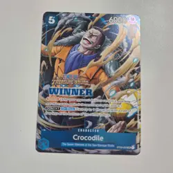 Crocodile (Winner Pack Vol. 5) ST03-003 SR Foil One Piece Promo Card English - Image 3