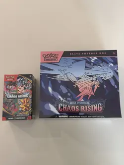 Chaos Rising ETB and booster bundle combo - Image 1