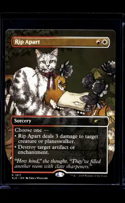 2025 MTG Magic the Gathering SLD Secret Lair Drop Borderless #1917 Rip Apart - Image 1